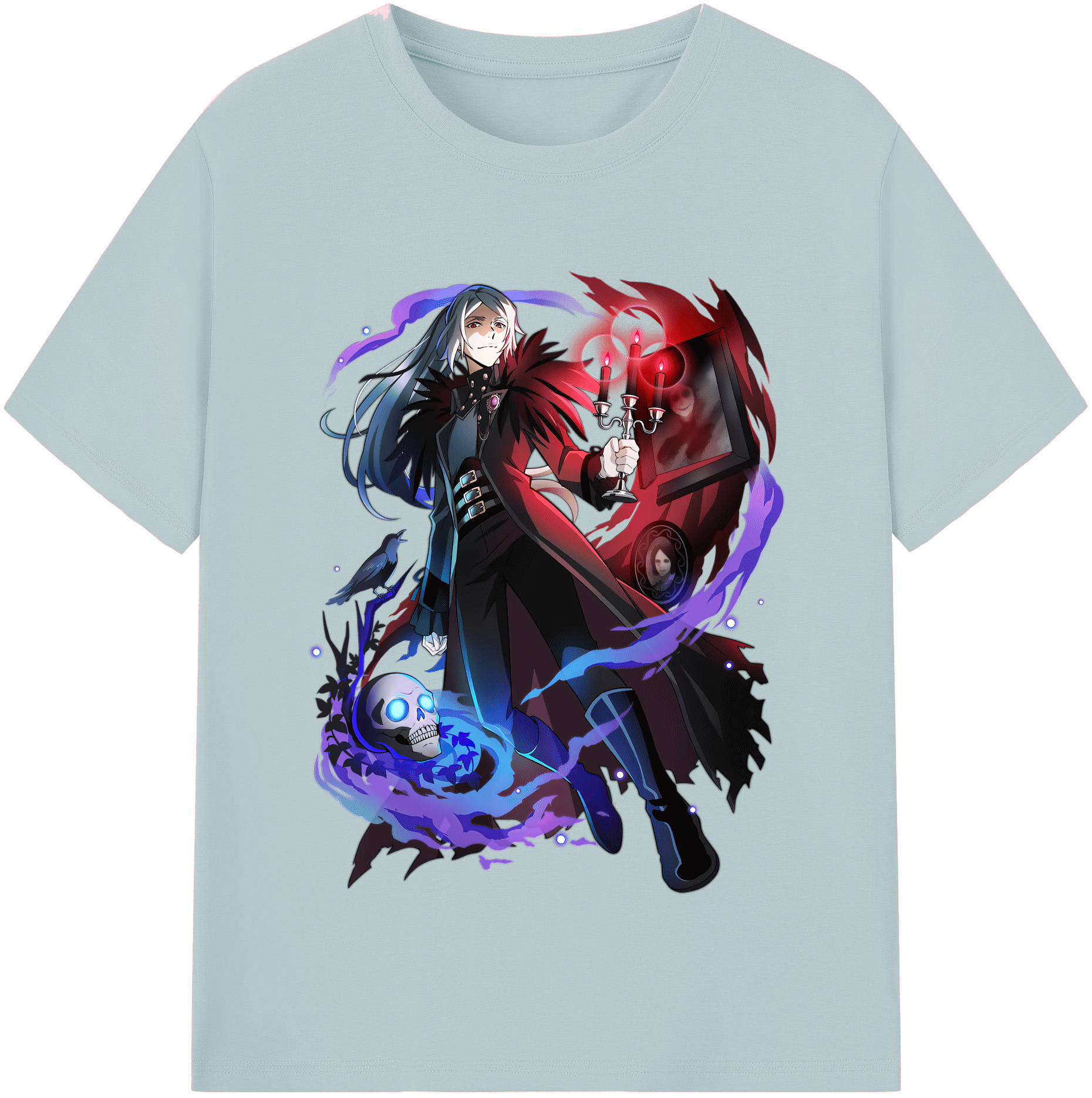 （画像用） 文豪ストレイドッグス Bungo Stray Dogs 綿100％半袖Tシャツ（フロントプリント）